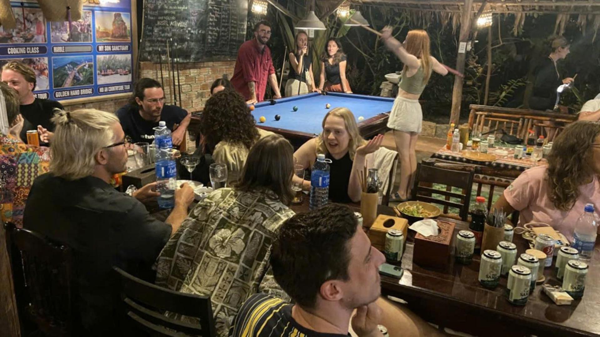The Seaside Bungalow Hostel And Bar Хой Ан Екстериор снимка